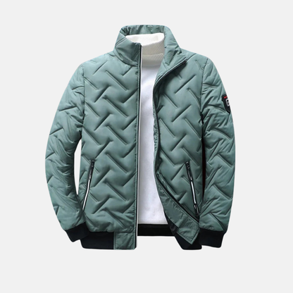 Filippo Quilted Jacket | High Collar Winter Jacket