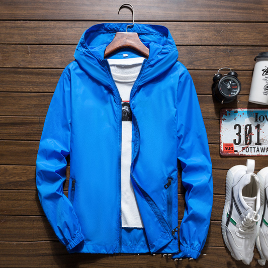 Frank - Waterproof rain jacket with side pockets