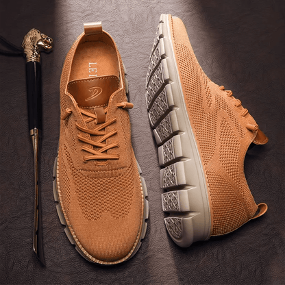 Men's Shoes – Low Model – Soft Knitted Upper – Breathable – Comfortable Sole