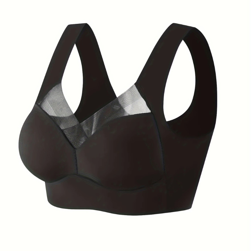 Women's Bra – Seamless Fit – Breathable Material – Full Support with Underwire Effect