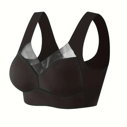 Women's Bra – Seamless Fit – Breathable Material – Full Support with Underwire Effect