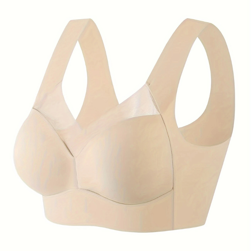 Women's Bra – Seamless Fit – Breathable Material – Full Support with Underwire Effect