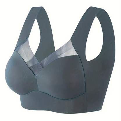 Women's Bra – Seamless Fit – Breathable Material – Full Support with Underwire Effect