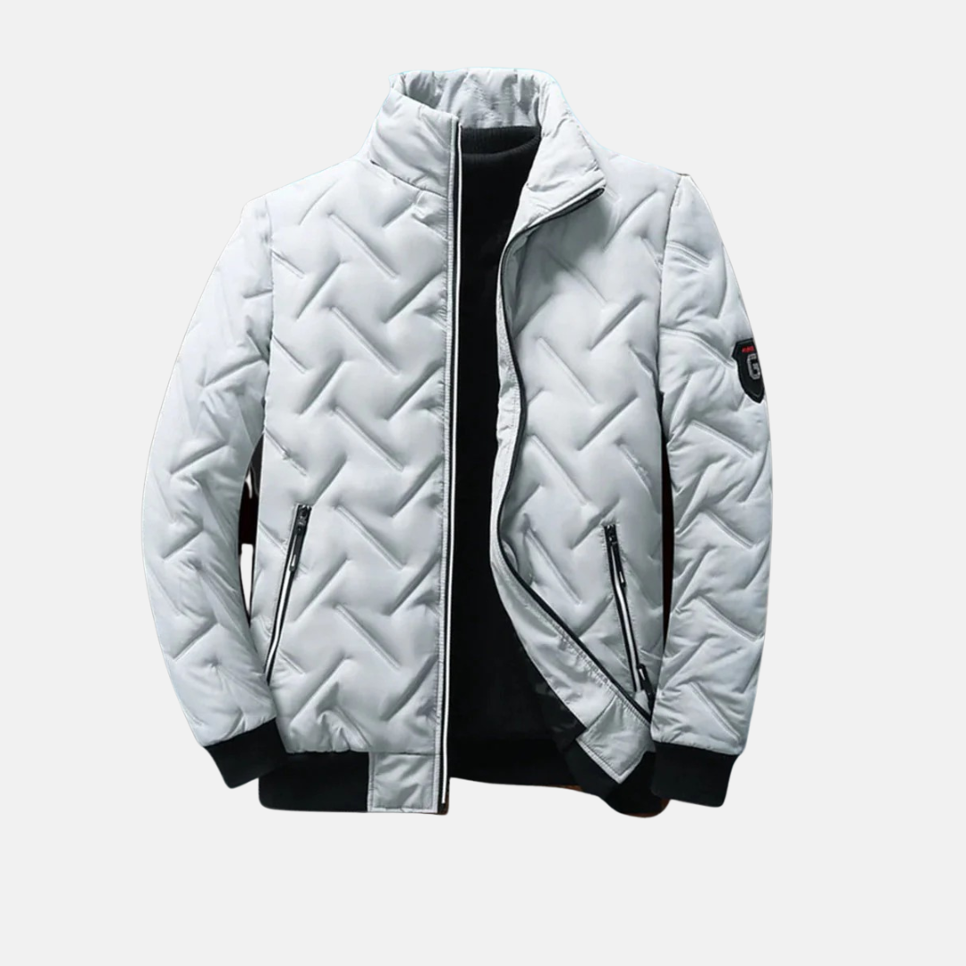 Filippo Quilted Jacket | High Collar Winter Jacket