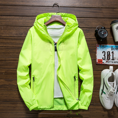Frank - Waterproof rain jacket with side pockets