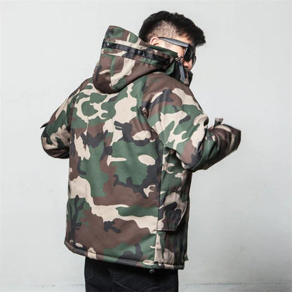 Eric - Modern camouflage jacket with hood