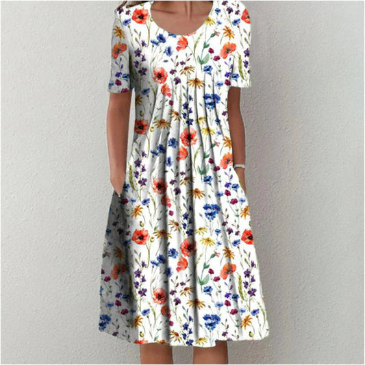 Emma - High-quality cotton dress in beautiful colors