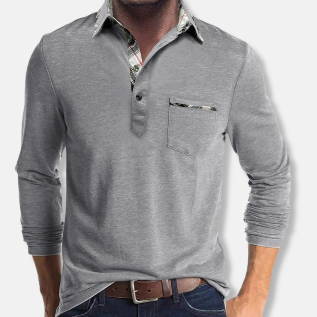 Aldo Regular Fit Polo Shirt | Long Sleeve Polo Shirt