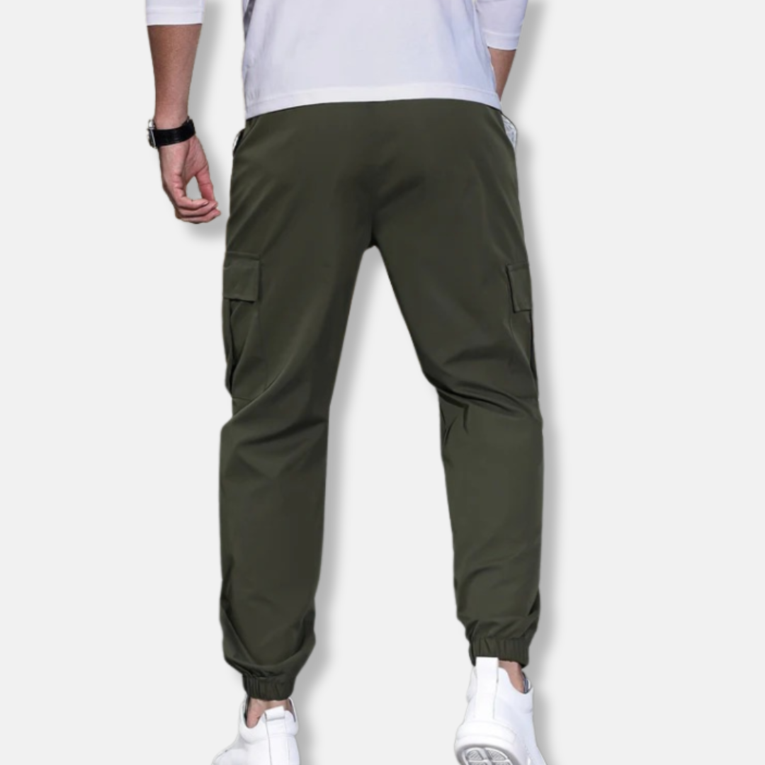 Stefano Jogger Cargo Sweatpants | Elastic Cuffs Cargo Sweatpants
