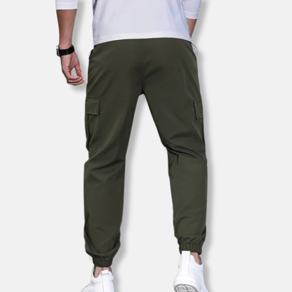 Stefano Jogger Cargo Sweatpants | Elastic Cuffs Cargo Sweatpants