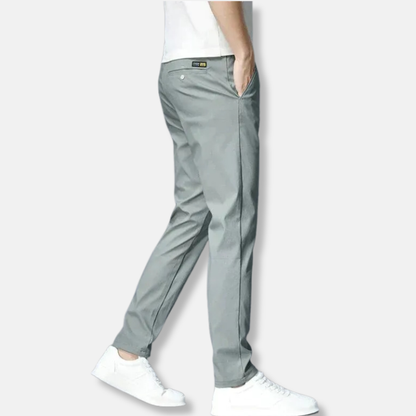 Benjamin Slim Fit Chino Trousers | Elastic Waist Chino Trousers