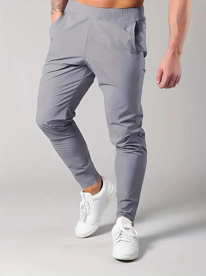 Herre Joggebukse – Tapered Passform – Elastisk Liv – Komfortabel og Allsidig