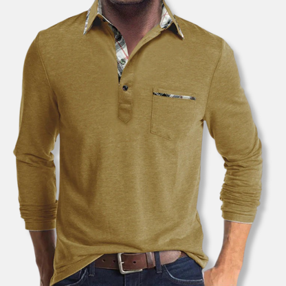 Aldo Regular Fit Polo Shirt | Long Sleeve Polo Shirt