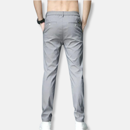Benjamin Slim Fit Chino Trousers | Elastic Waist Chino Trousers