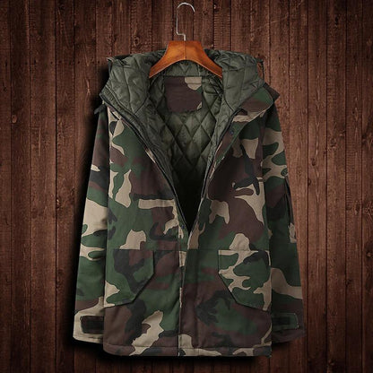 Eric - Modern camouflage jacket with hood
