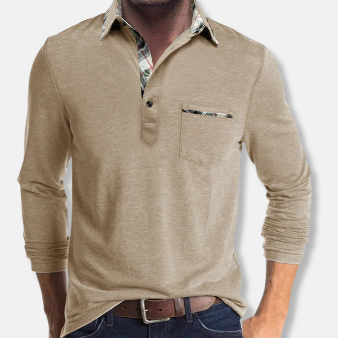 Aldo Regular Fit Polo Shirt | Long Sleeve Polo Shirt