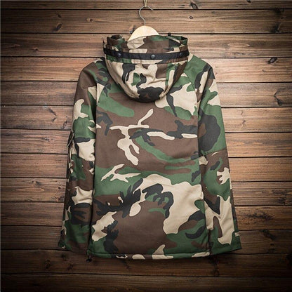 Eric - Modern camouflage jacket with hood