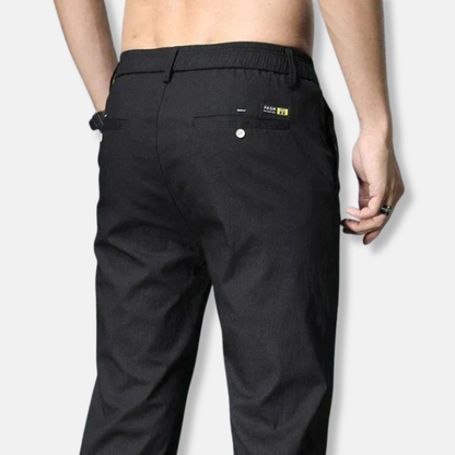 Benjamin Slim Fit Chino Trousers | Elastic Waist Chino Trousers