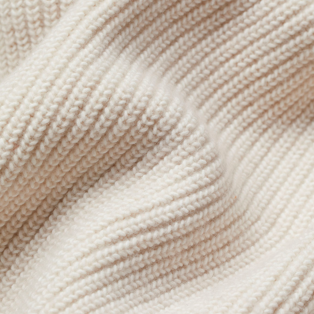 Dame Strikket Cardigan - Chunky Struktur - Åpen Front - Med Sjalkrage og Lommer