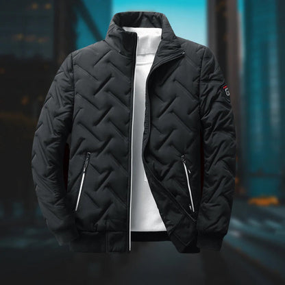 Filippo Quilted Jacket | High Collar Winter Jacket