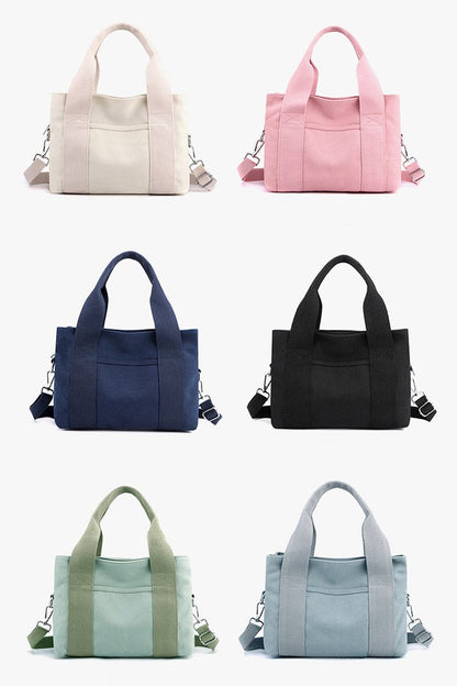 Maria Square Handle Crossbody Bag | Zipper Closure Crossbody Bag