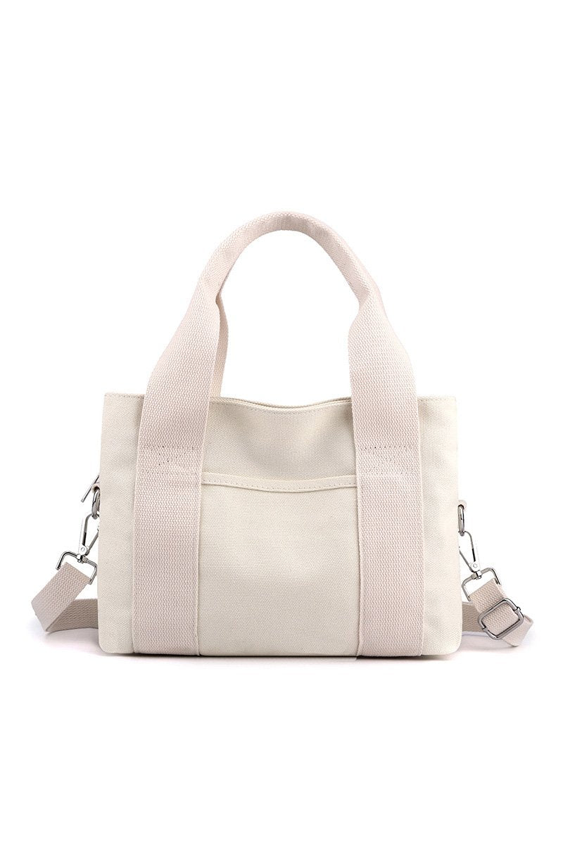 Maria Square Handle Crossbody Bag | Zipper Closure Crossbody Bag