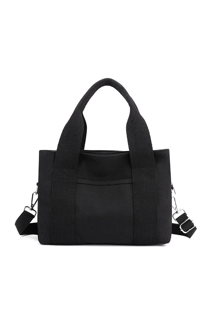 Maria Square Handle Crossbody Bag | Zipper Closure Crossbody Bag