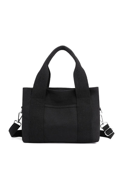 Maria Square Handle Crossbody Bag | Zipper Closure Crossbody Bag