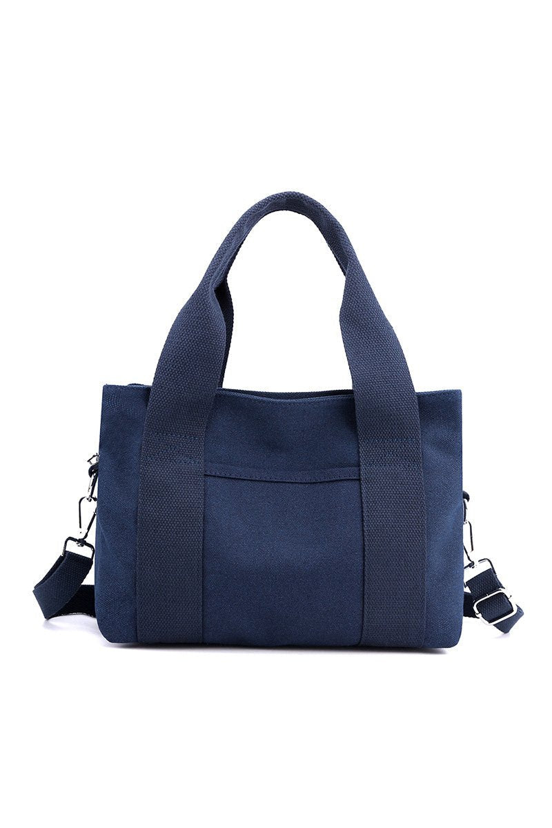 Maria Square Handle Crossbody Bag | Zipper Closure Crossbody Bag