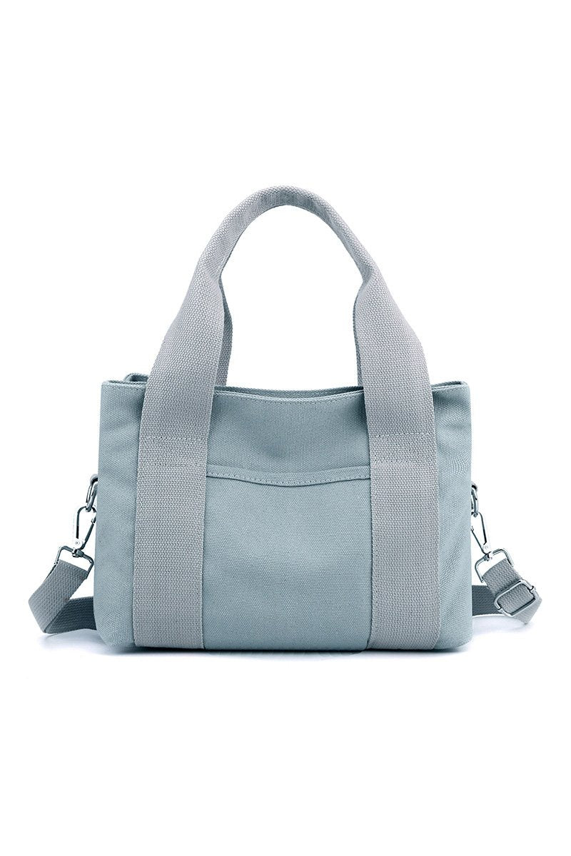 Maria Square Handle Crossbody Bag | Zipper Closure Crossbody Bag