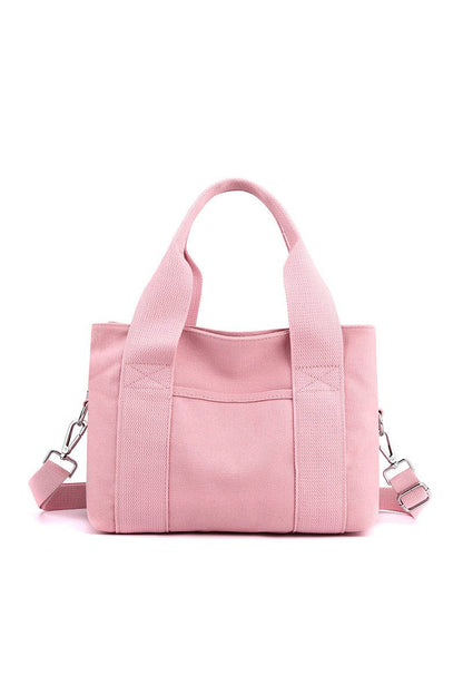 Maria Square Handle Crossbody Bag | Zipper Closure Crossbody Bag