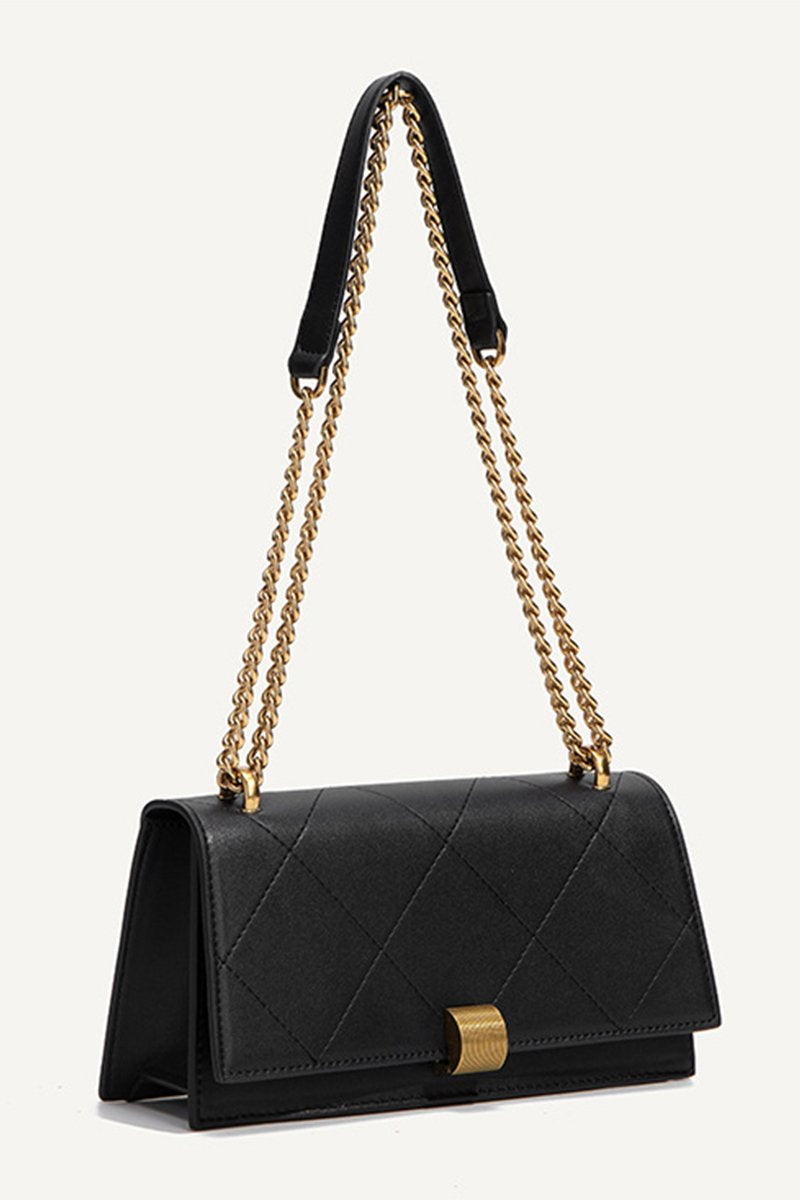 Vittoria Quilted Shoulder Bag | Chain Strap Shoulder Bag