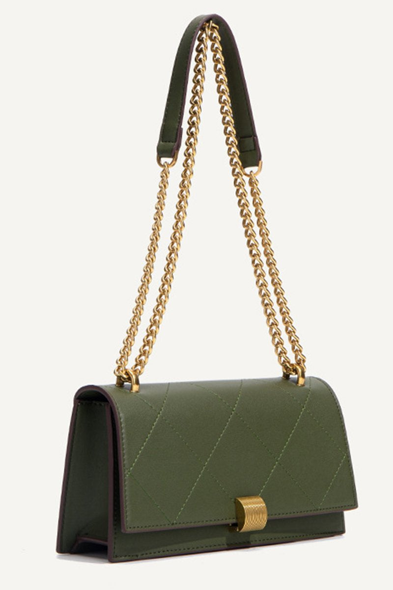 Vittoria Quilted Shoulder Bag | Chain Strap Shoulder Bag
