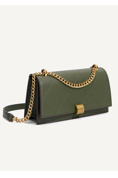 Vittoria Quilted Shoulder Bag | Chain Strap Shoulder Bag