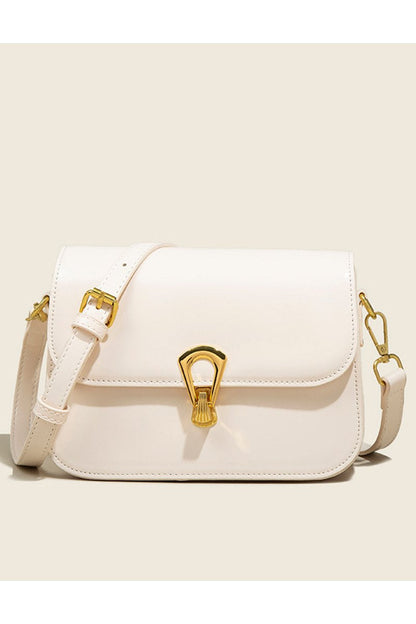 Alessia Structured Shoulder Bag | Gold-Tone Shoulder Bag