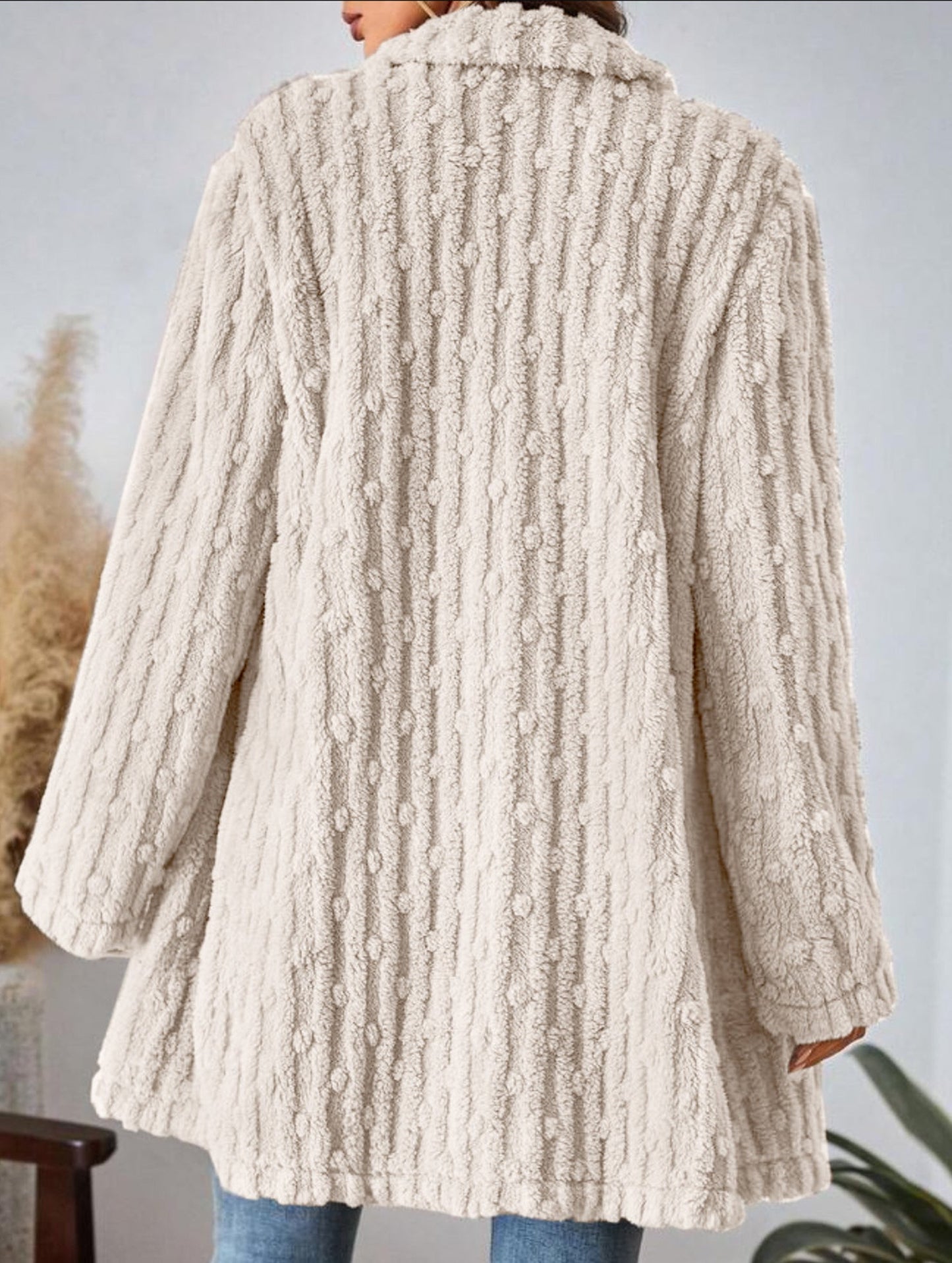 Alice  Relaxed Fit Double-Breasted Jacket | Mid-Thigh Jacket