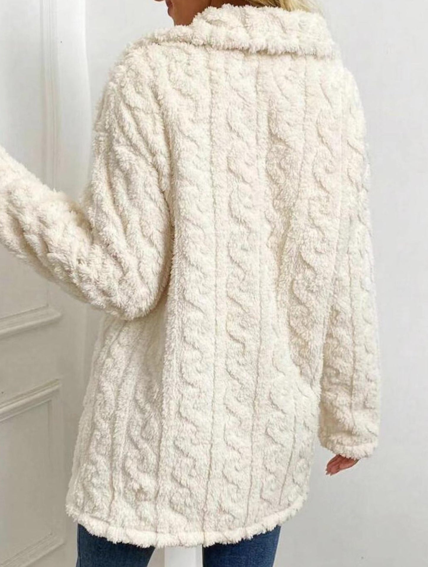 Camilla Relaxed Cardigan Jacket | Collared Cardigan Jacket