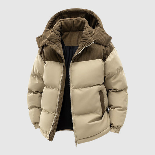 Marco Relaxed Fit Hooded Puffer Jacket | Hooded Puffer Jacket