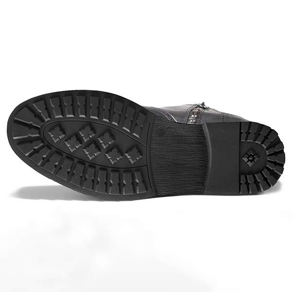 Herrestøvler Chelsea – Semsket Skinn – Elastiske Paneler – Komfortabel Slip-on