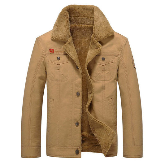 Zachary Sherpa Lined Field Jacket | Collared Field Jacket