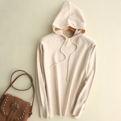 Karen Cozy Lightweight Hoodie | Soft Knit Pullover