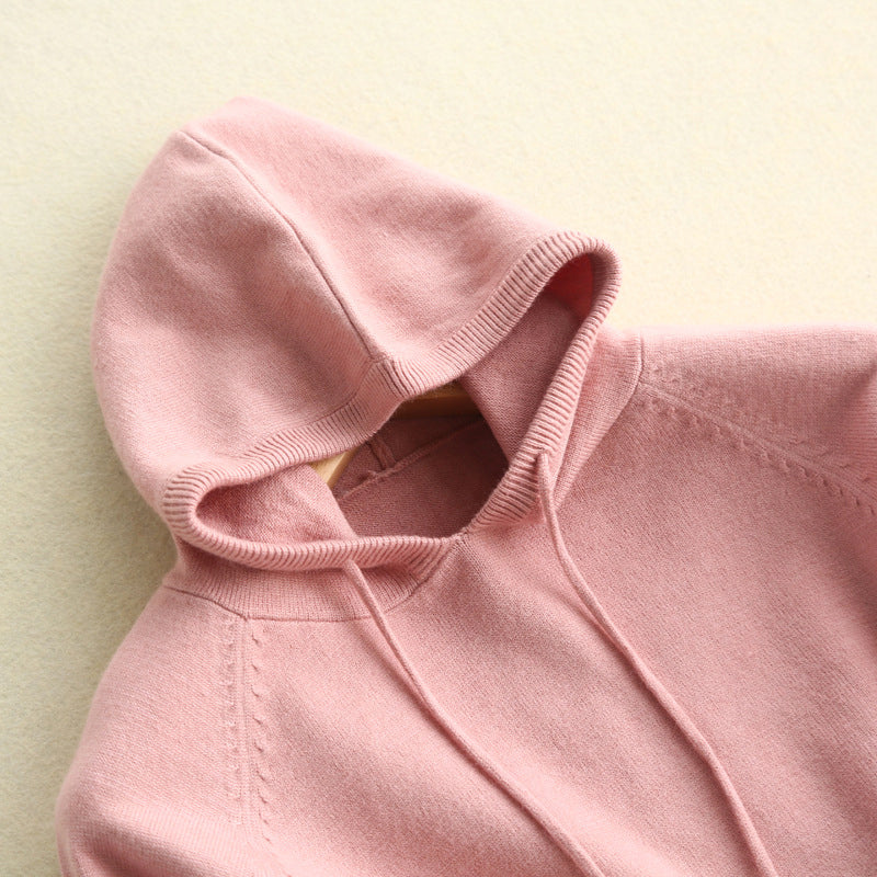Karen Cozy Lightweight Hoodie | Soft Knit Pullover