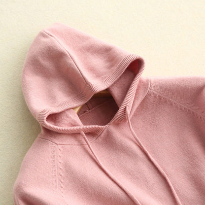 Karen Cozy Lightweight Hoodie | Soft Knit Pullover