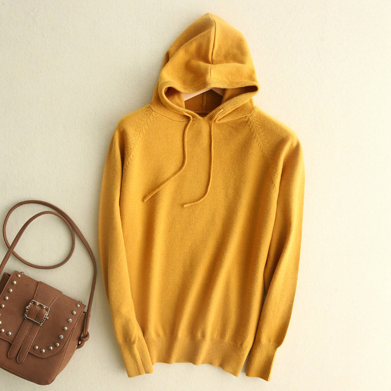 Karen Cozy Lightweight Hoodie | Soft Knit Pullover