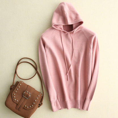 Karen Cozy Lightweight Hoodie | Soft Knit Pullover