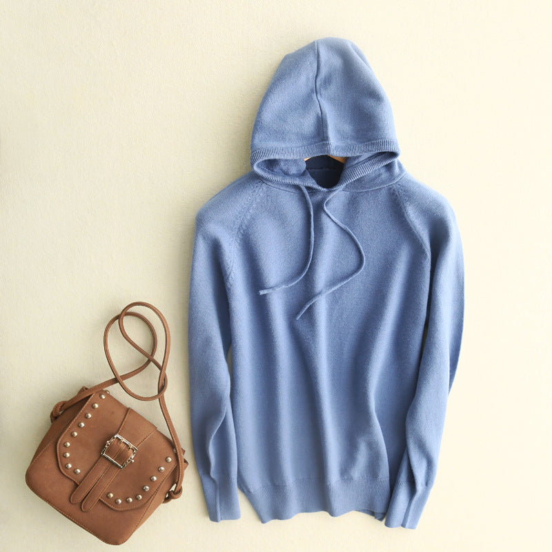 Karen Cozy Lightweight Hoodie | Soft Knit Pullover