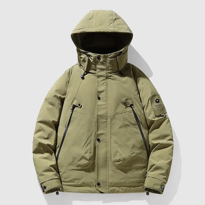 Samuel Relaxed Fit Winter Jacket | Detachable Hood Winter Jacket