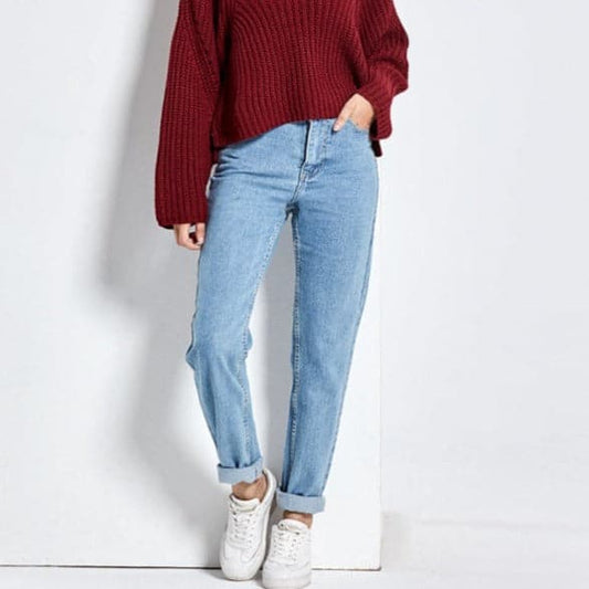 Helene - Trendy jeans med høy midje
