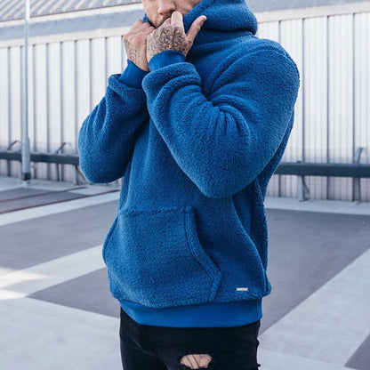 Hoodie for Men – Fleece – Relaxed Fit – Pocket – Soft and Warm