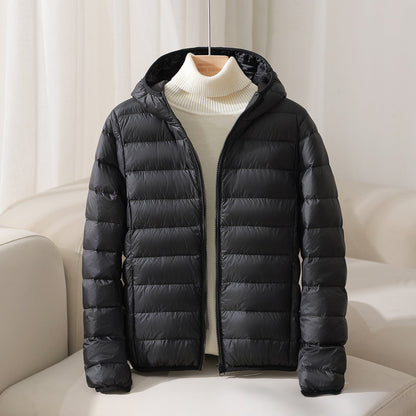 Sophie Quilted Hooded Puffer Jacket | Zip Front Puffer Jacket